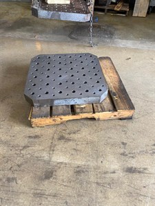KITAMURA HX630 DRILLED AND TAPPED SUB PALLETS (2) AVAILABLE