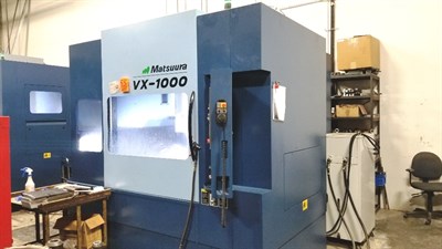 MATSUURA VX1000 HIGH PRECISION VERTICAL MACHINING CENTER