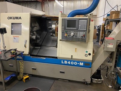 OKUMA LB 400M CNC TURNING AND MILLING CENTER