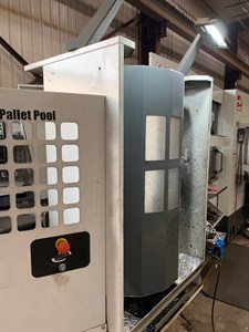 HAAS EC 400PP CNC 4 AXIS 6 PALLET HORIZONTAL MACHINING CENTER