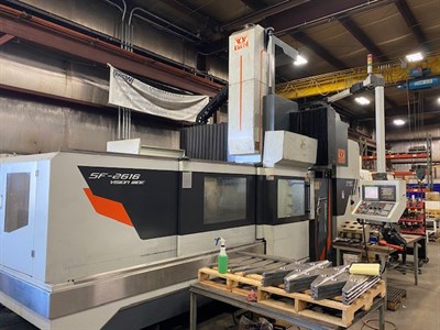 VISIONWIDE V-TEC SF 2616 CNC BRIDGE TYPE MACHINING CENTER