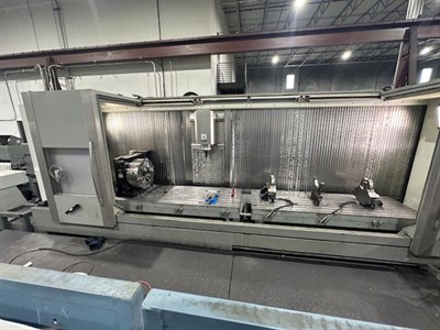DMG MORI DMF 500 5 AXIS LINEAR WITH ROTARY TABLE & HYDRAULIC STEADY RESTS