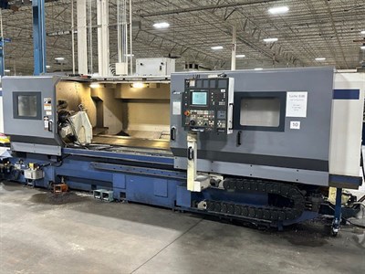 MORI SEIKI TL 40Y/3000 CNC UNIVERSAL LONG BED LATHE W/STEADY REST, MILLING & Y AXIS