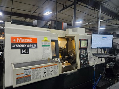 MAZAK INTEGREX 100III ST CNC MULTI-TASKING TURNING CENTER W/LOWER TURRET