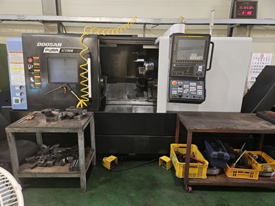 DOOSAN PUMA GT 3100M CNC 3 AXIS UNIVERSAL TURNING CENTER WITH MILLING