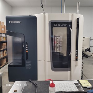 DMG MORI NHX 4000 CNC 4 AXIS HORIZONTAL MACHINING CENTER