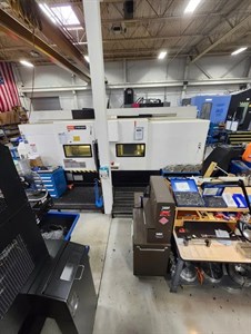 MAZAK QTN NEXUS 450MYII / 2000 CNC MULTI TASKING CENTER Y AXIS, MILLING & PROGRAMMABLE STEADY