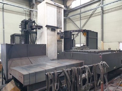 HYUNDAI WIA KBN 135CL 5.1'' CNC HORIZONTAL BORING MILL 4 METER
