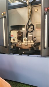DOOSAN NHP 6300 CNC 4 AXIS HORIZONTAL MACHINING CENTER W/5TH AXIS MOUNTED ROTARY TABLE