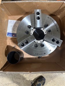 SAMCHULLY HCH -18'" THRU HOLE 3 JAW HYDRAULIC CHUCK (NEW)