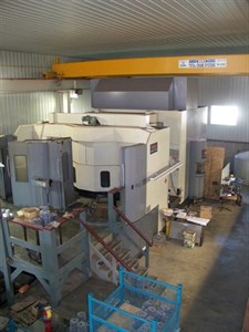 MAZAK E 1850V/12II CNC MULTI AXIS HORIZONTAL/VERTICAL TURNING CENTER